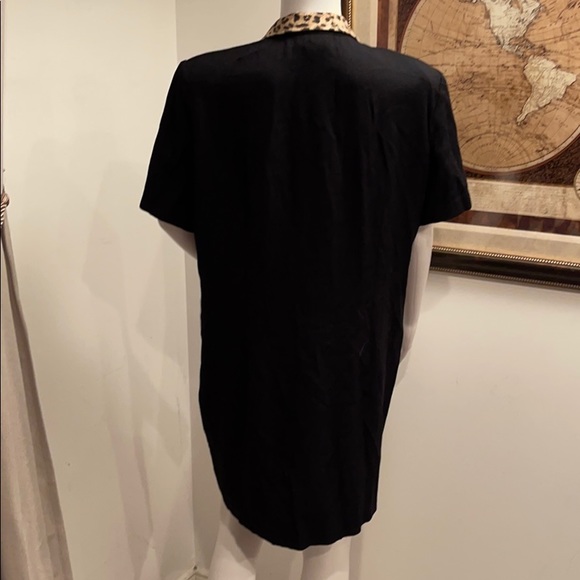 WAYNE DIAMOND BLACK SHORT SLEEVED DRESS  16p Sale $25 - Picture 2 of 6